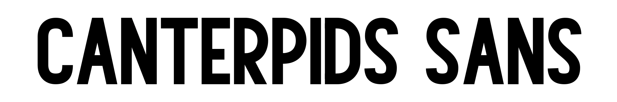 Canterpids Sans